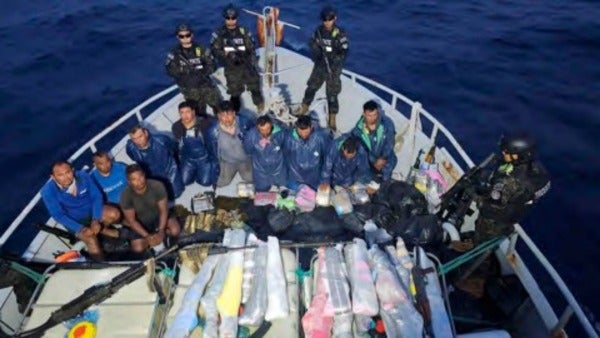 El Salvador 1200 kilos de cocaína