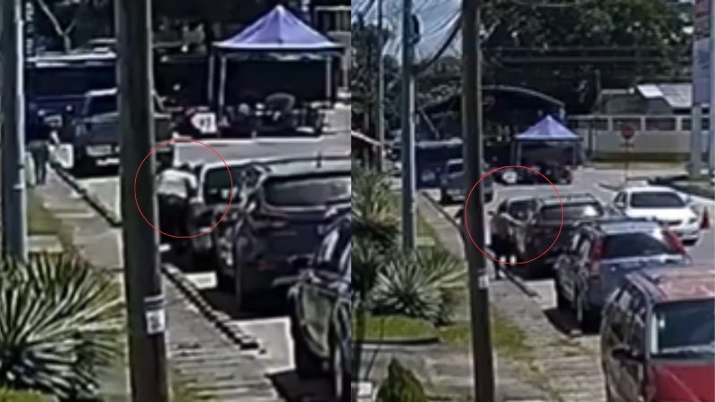 Captan a mujeres robando vehículos en Puerto Cortés
