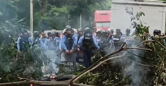 protestas en colón