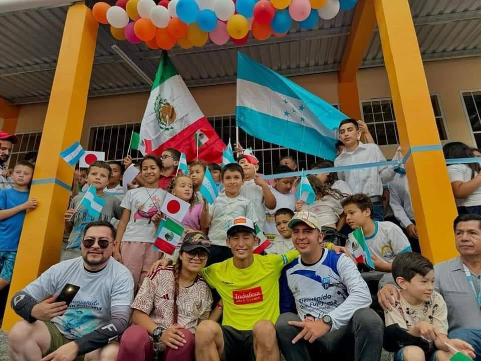 Shin Fujiyama aulas escuela Ocotepeque