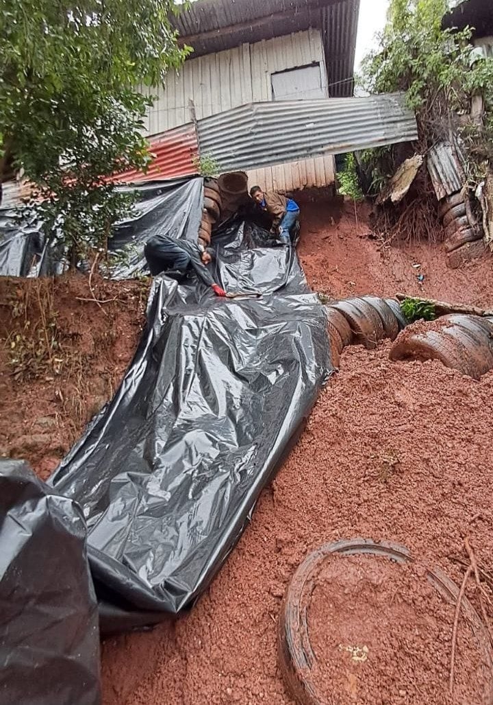 Deslizamientos Tegucigalpa