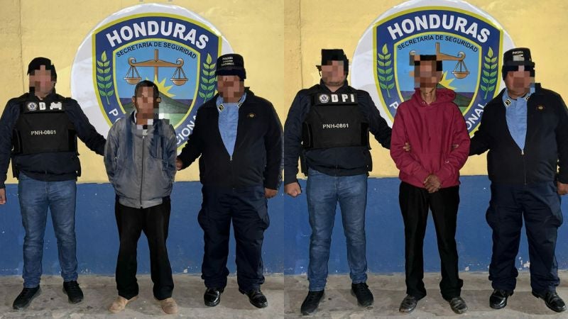 Capturan a dos hermanos por violación agravada en Intibucá