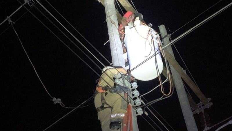 Hombre electrocutado Choluteca 1