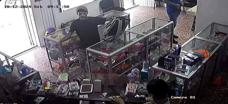 Dueño de negocio Olancho ofrece 50000 lempiras ladrón