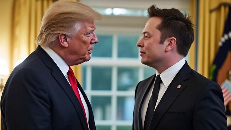 Trump y Elon Musk