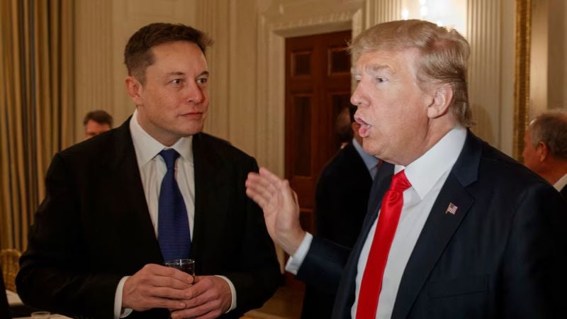 Trump y Elon Musk