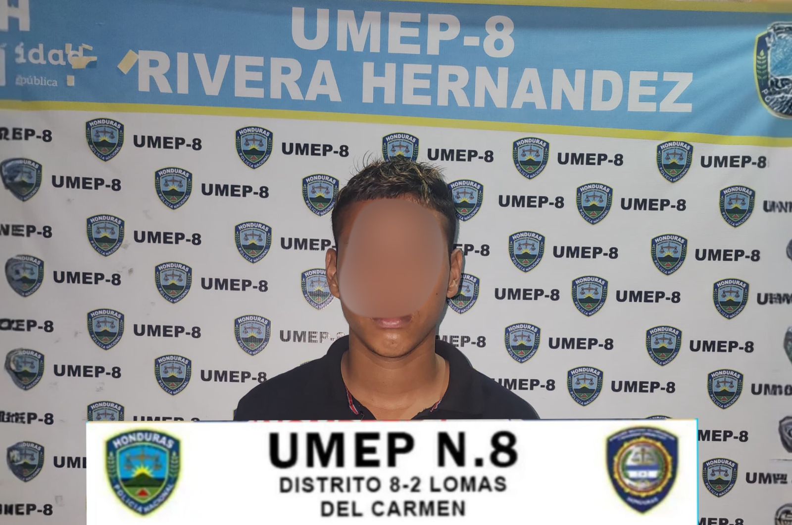 Imagen del detenido.
