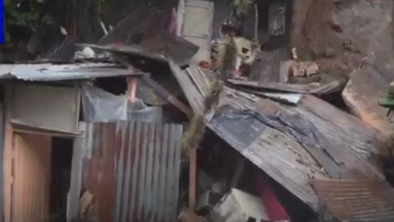derrumbe rocas familias Tegucigalpa