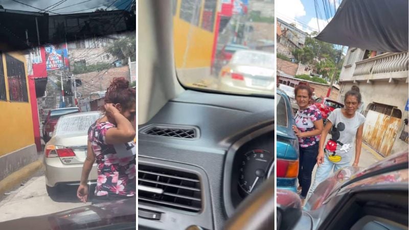 Elsa Oseguera en Tegucigalpa