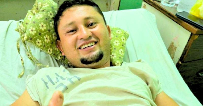 A punto de salir de alta el sobreviviente tras mordedura de tiburón en Tela