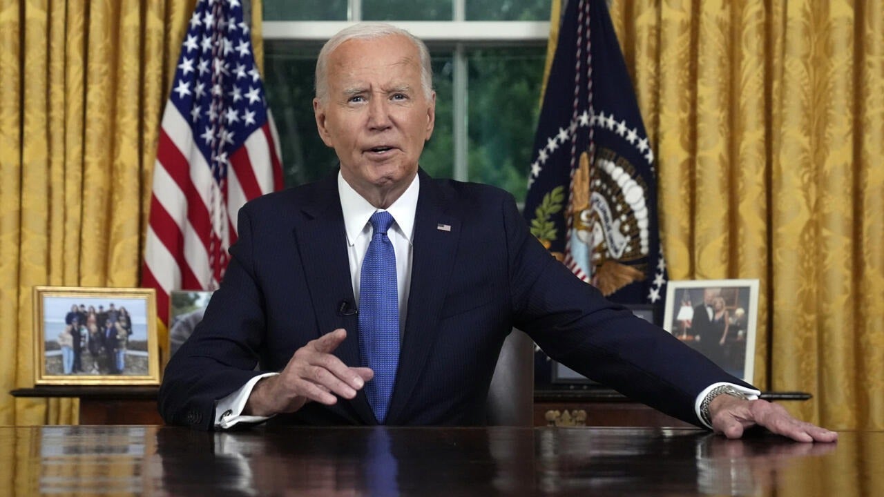 Joe Biden da su último discurso como presidente