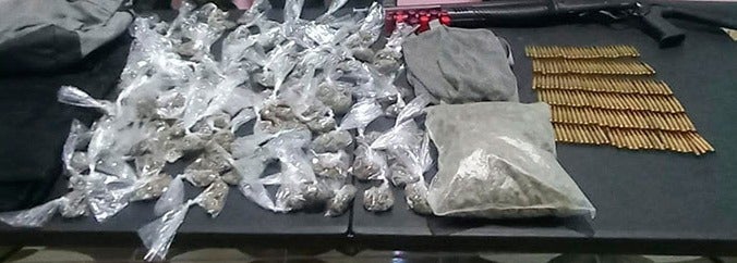 Capturan a cuatro personas drogas Choluteca