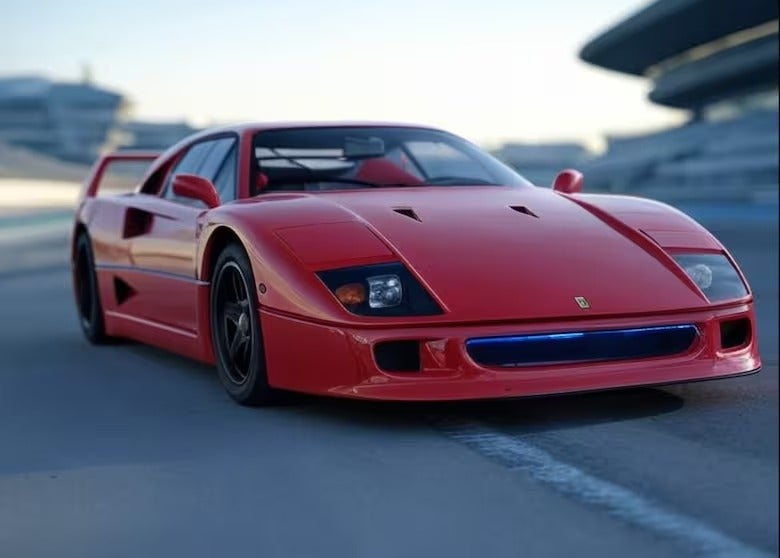 Inteligencia Artificial Ferrari F40 de 2025