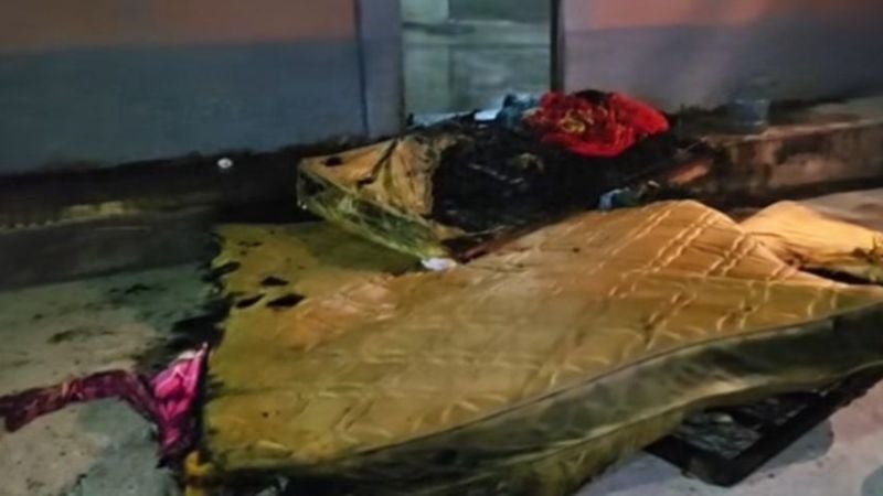 niña provoca incendio en Copán