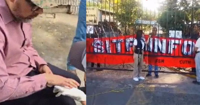 En forcejeo, Carlos Suazo se fracturó un dedo Sindicalista del INFOP En forcejeo, Carlos Suazo se fracturó un dedo: Sindicalista del INFOP