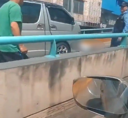 hombre atropellado barrio La Bolsa Comayagüela
