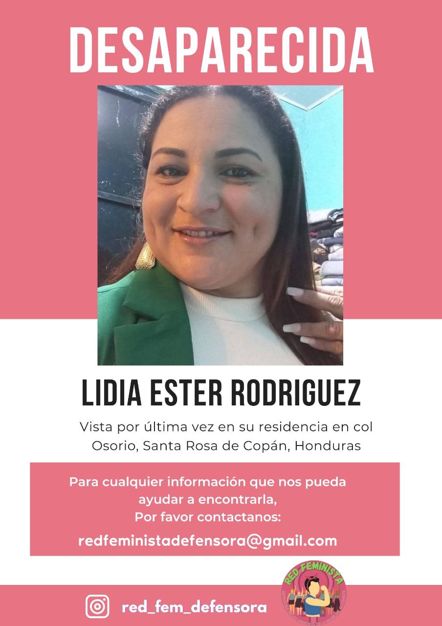 Lidia Ester desaparecida