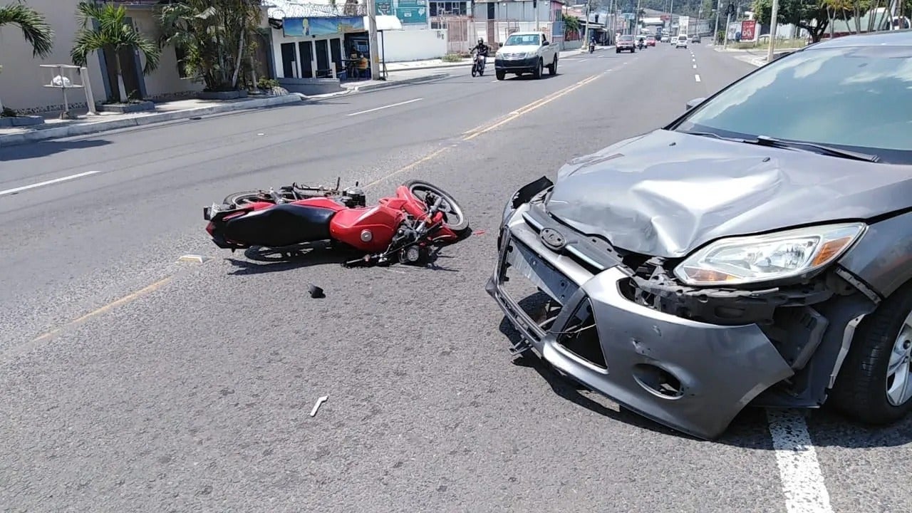hombre atropellado barrio La Bolsa Comayagüela