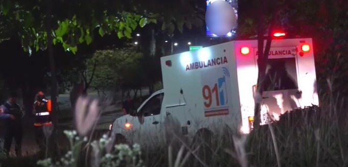 Tirotean hombre anillo periférico capital