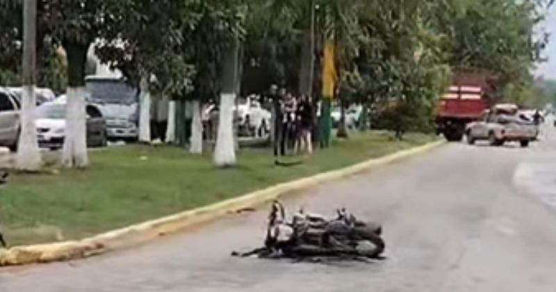 Trágico, persona muere atropellada en La Línea, El Progreso, Yoro (1) Motociclista muere atropellado en La Línea, El Progreso, Yoro