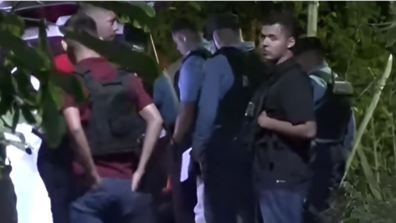 enfrentamiento policía y pandilleros
