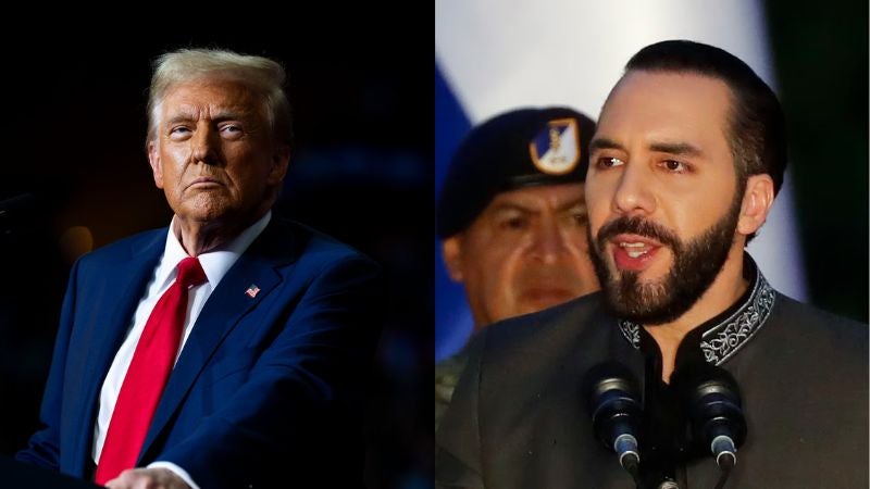Donald Trump y El Salvador