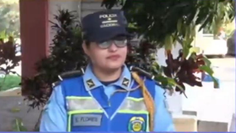 Subinspectora Riccy Montoya