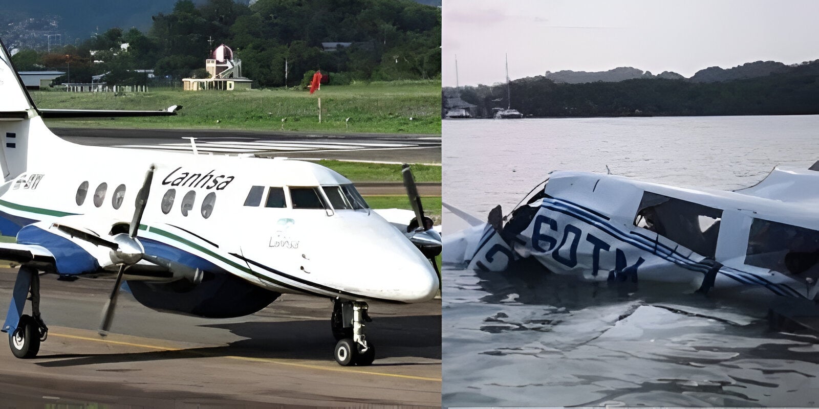 Revelan que aeronave caída en Roatán fue creada hace 36 años