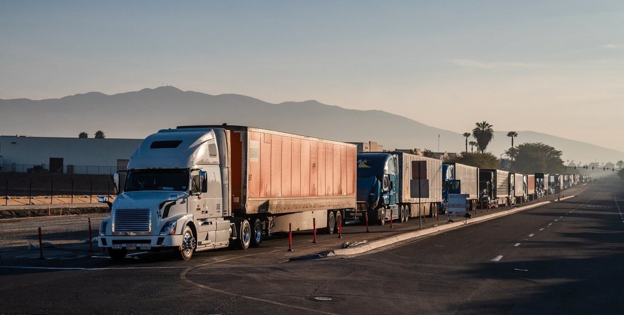 Donald Trump inglés camioneros