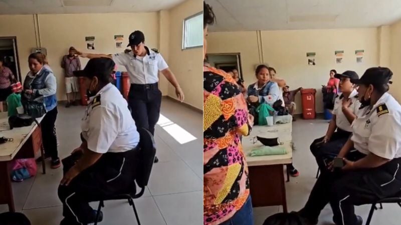 Conflicto entre familiares y seguridad en IHSS