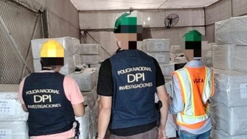 Decomiso productos mercadería ilegal