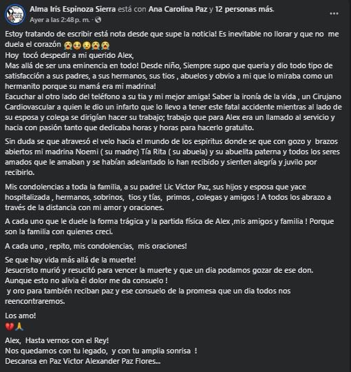 Doctor Alexander Paz Flores