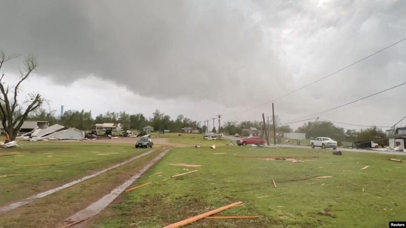 tormentas en Oklahoma