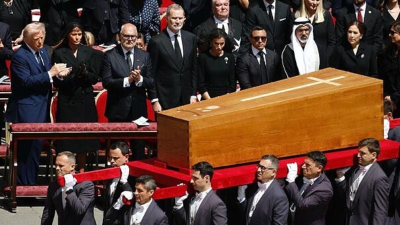 Líderes políticos de todo el mundo acudieron a las exequias del papa Francisco en Roma