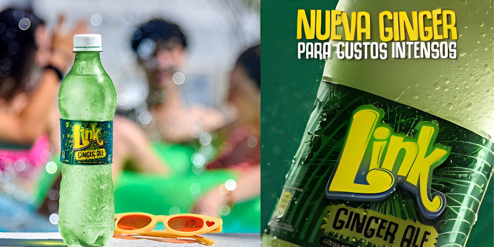 Link lanza su nuevo sabor Ginger Ale: una explosión de frescura y estilo para este verano