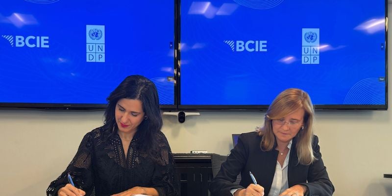 BCIE y PNUD refuerzan alianza para acelerar el desarrollo sostenible en Centroamérica