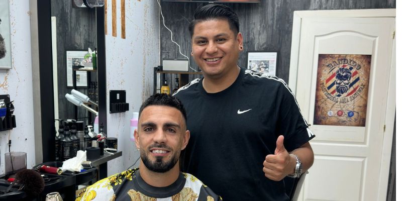  Luis García: el hondureño que afiló su sueño con una máquina de cortar cabello y lo llevó hasta España