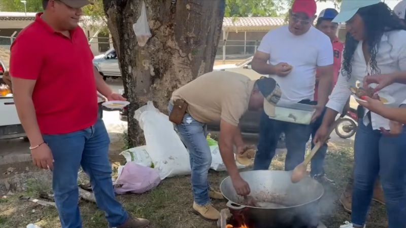 Manifestación en Olancho