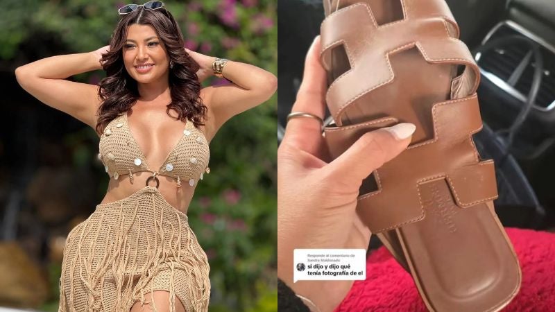 Milagro Flores sandalias virales