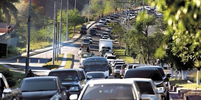Honduras alcanza récord histórico con más de 3.3 millones de vehículos registrados