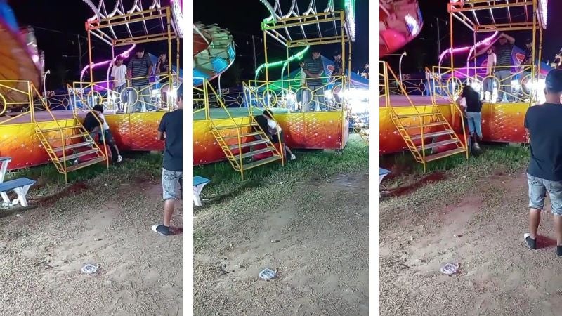 Video: Jóvenes cierran Semana Santa enfrentados a golpes en Tela