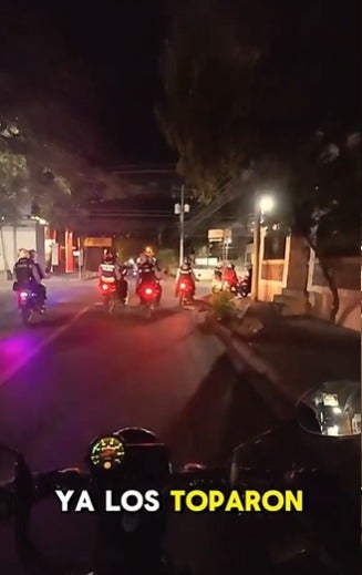 Hombre graba tiroteo carrera ilegal