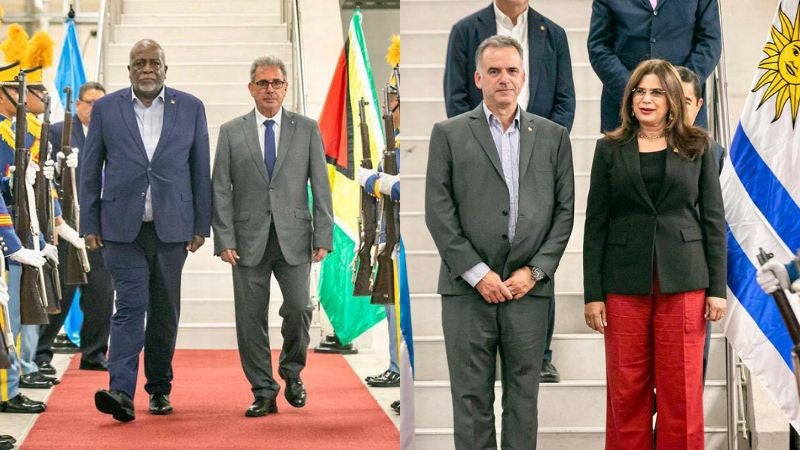 Arriban Honduras presidente Uruguay