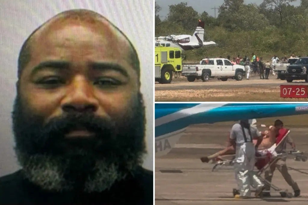 Estadounidense avioneta heridos