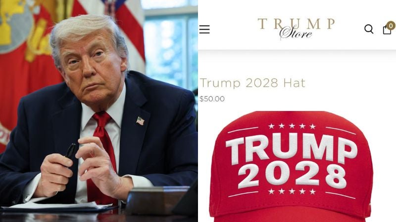 Donald Trump 2028 polémica