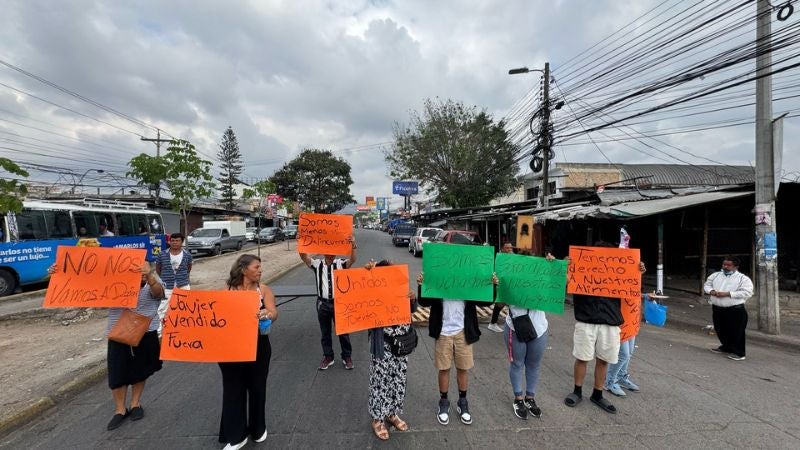 Desalojos en el Zonal Belén