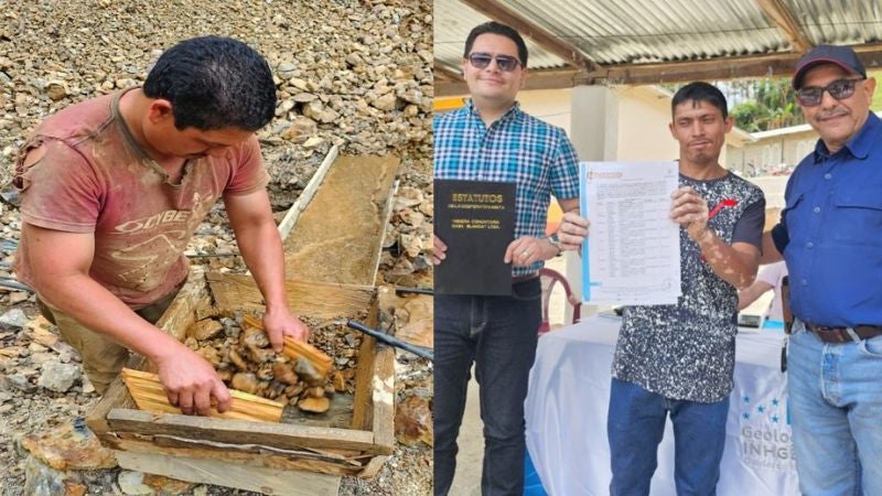 Agua Fría Mineral cooperativa minera