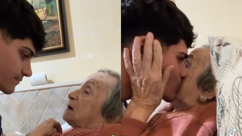 adiós joven y su abuela