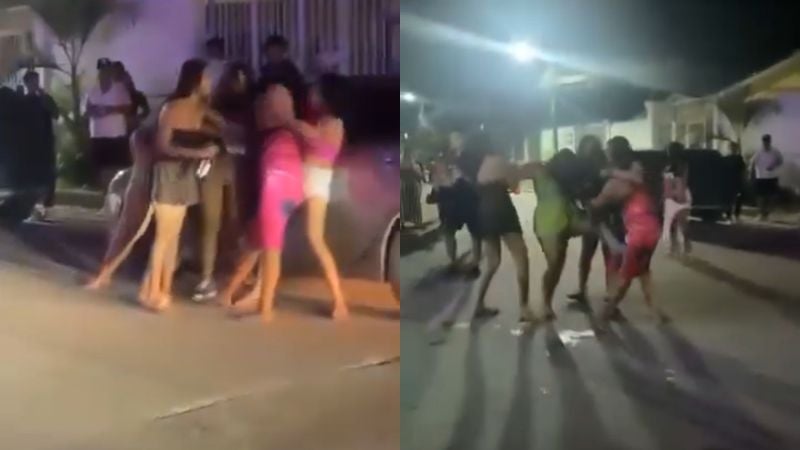 mujeres golpes discoteca