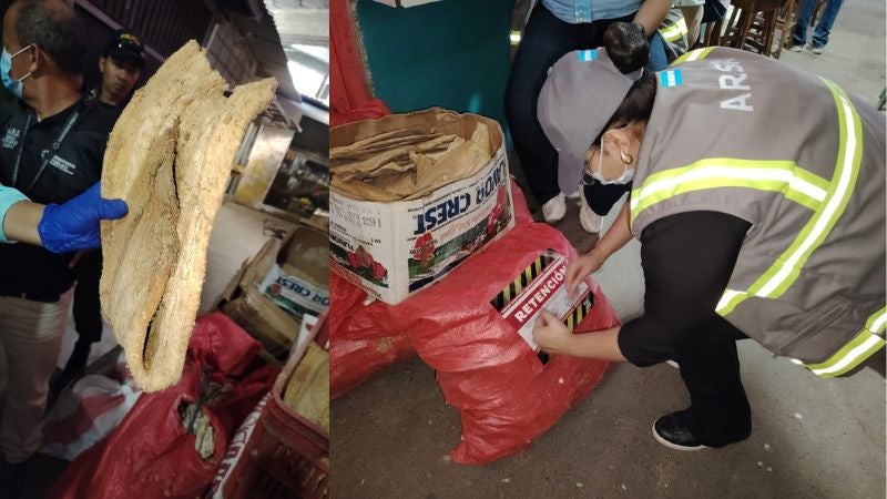 Retiran pescado seco contaminado Comayagua